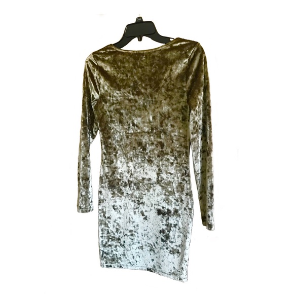 Shimmery bodycon minidress. - Picture 2 of 3